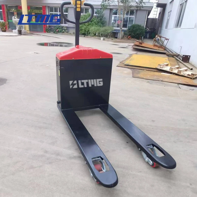 LTMG Warehouse Equipment Automatic Stacker 2 Ton 3 Ton Electric Off- Road Pallet Truck for Sale