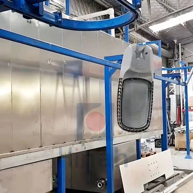 Automatic Overhead Conveyor Powder Coating Line for Lamps