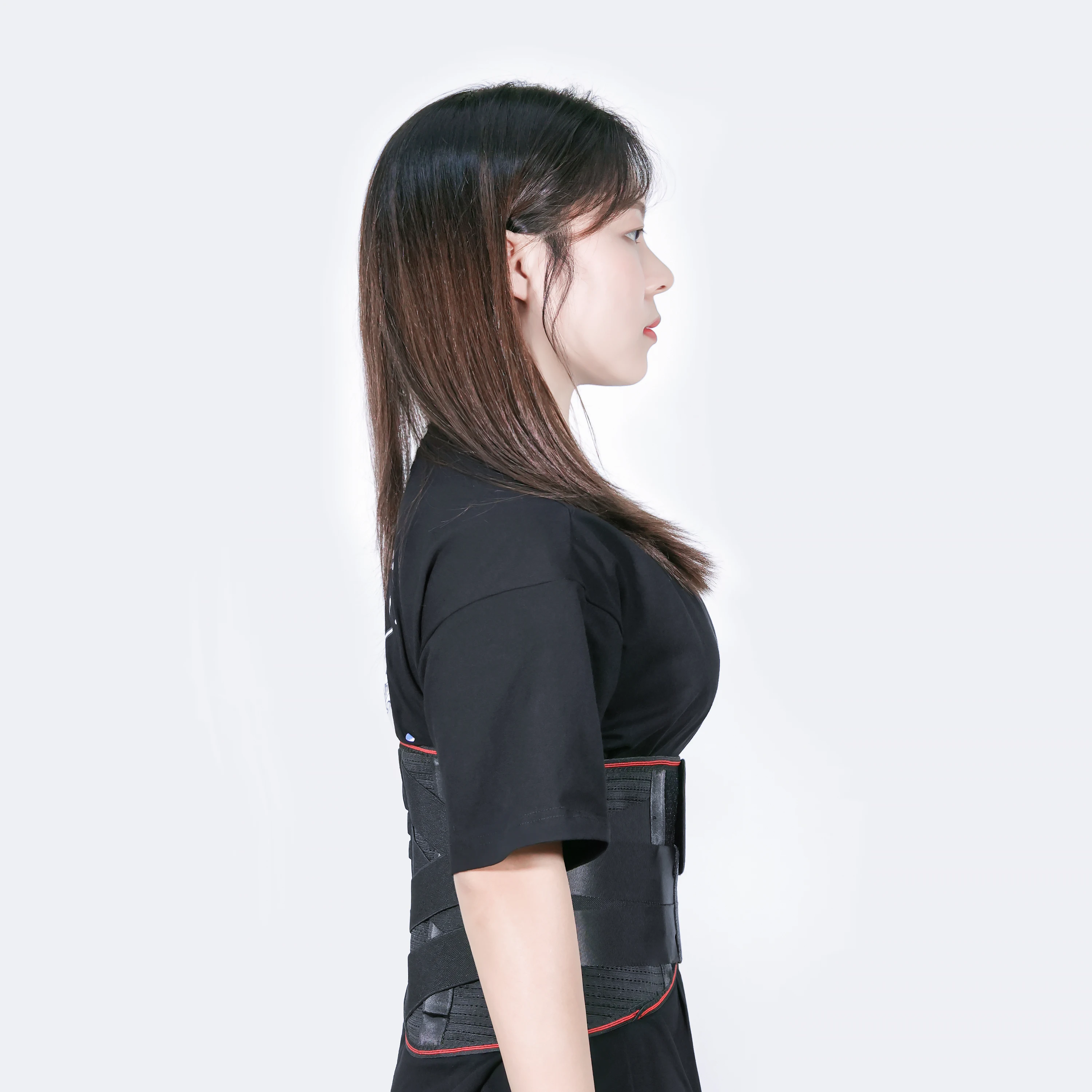 Invisible Custom Double Band Plus Size  Women Gel Belt Slimming Sweet Sweat Premium Waist Support Trimmer Belts