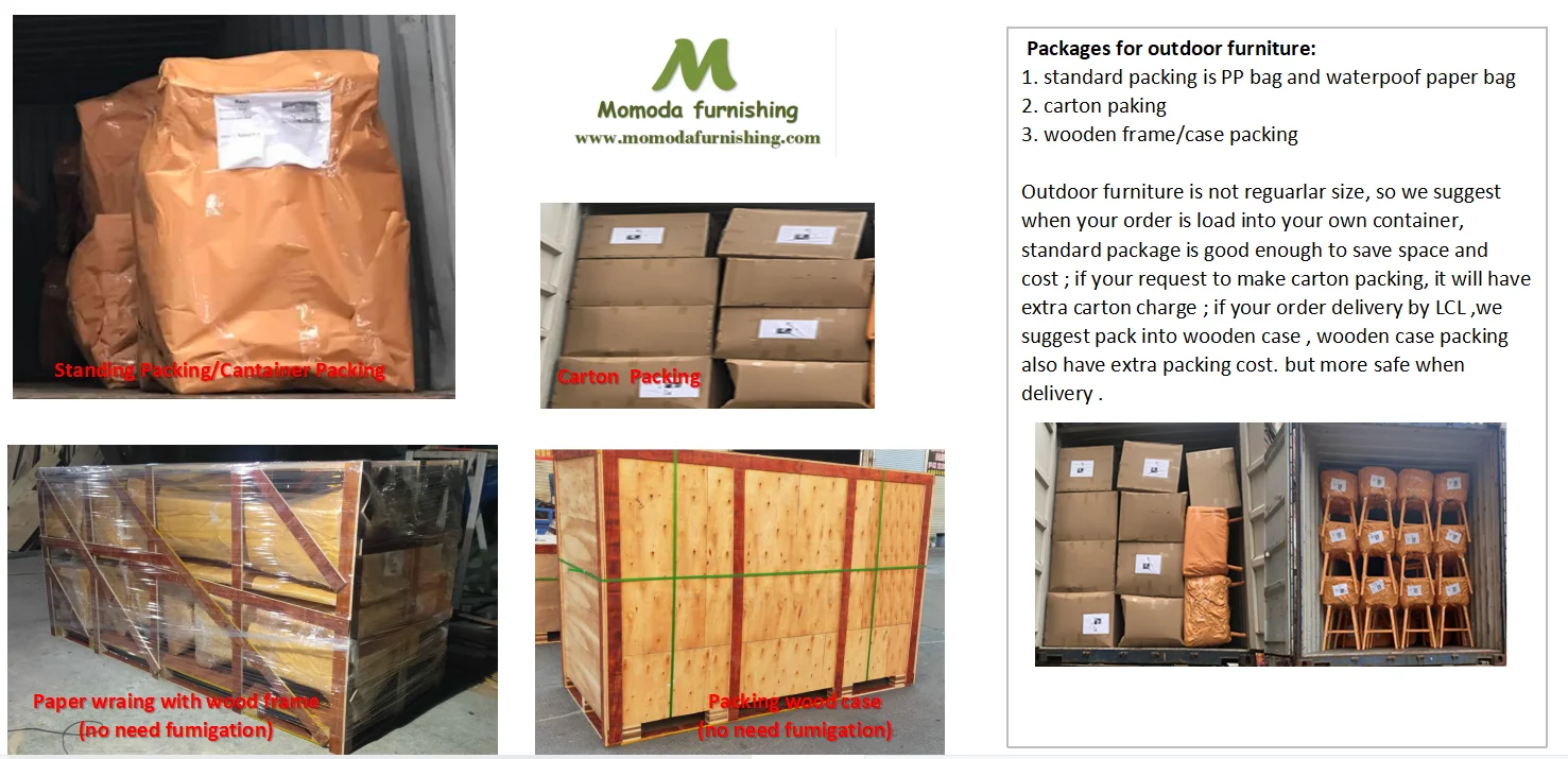 Foshan Factory Direct Sales Outdoor Rattan Anticorrosion Wood Sofa Tea