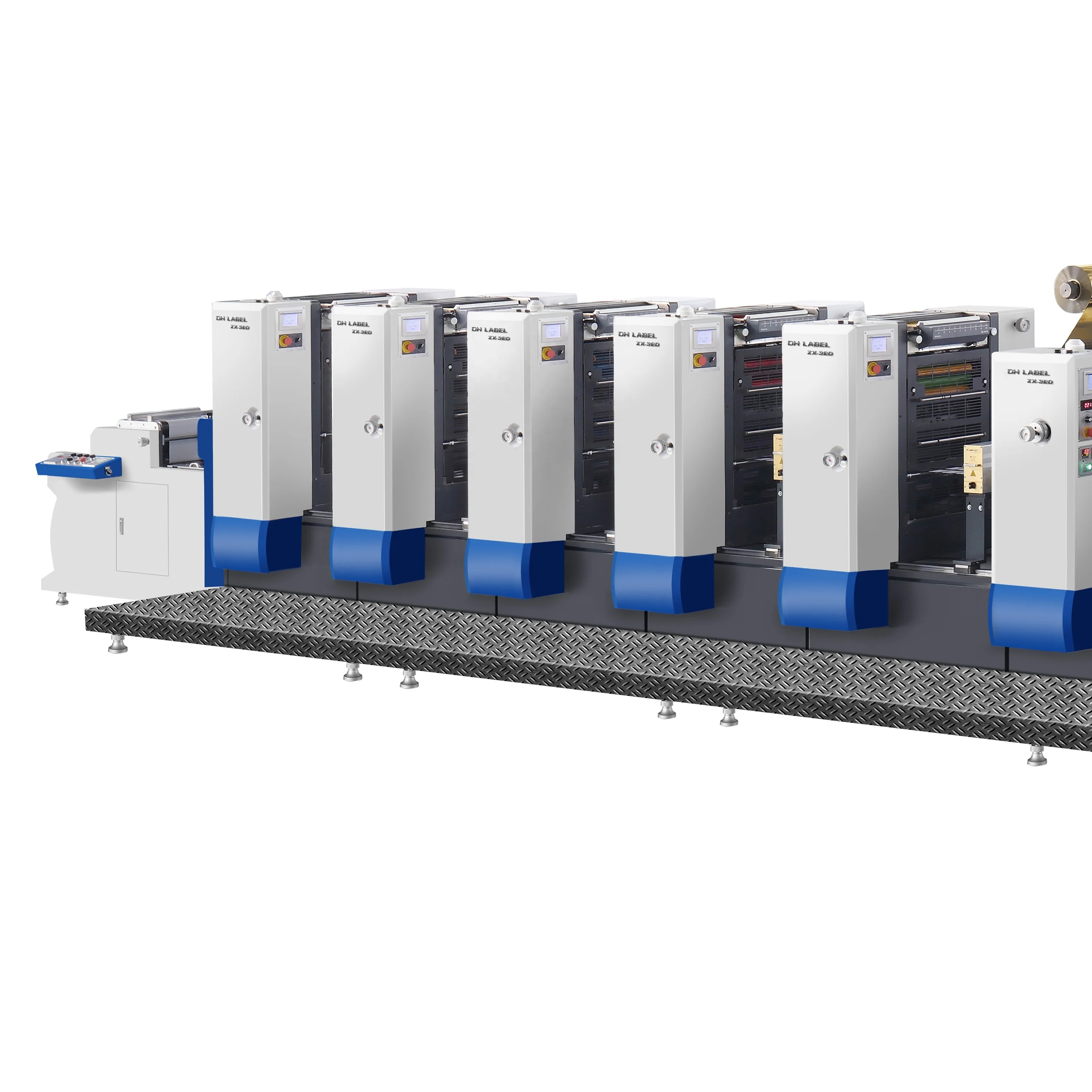 Hot Sales ZX-320 Intermittent Label Offset Printing Machine