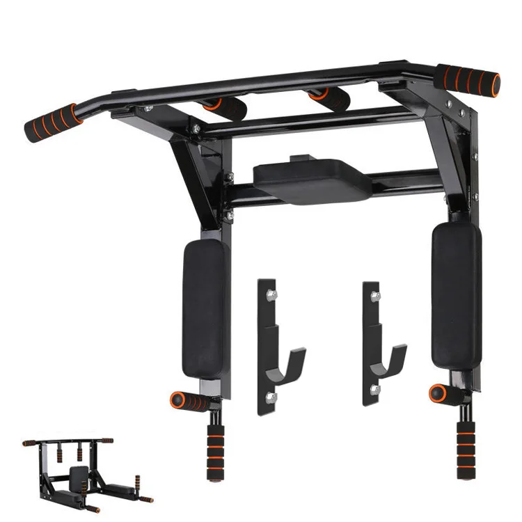 Wall Mounted Pull up Bar Multifunctional Chin -up Bar Dip Stand for Indoor Home Gym Workout for Sale