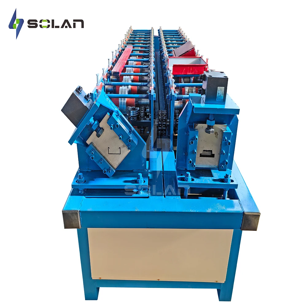 High Speed Drywall metal stud C U W  making machine light keel stud track channel roll forming machine