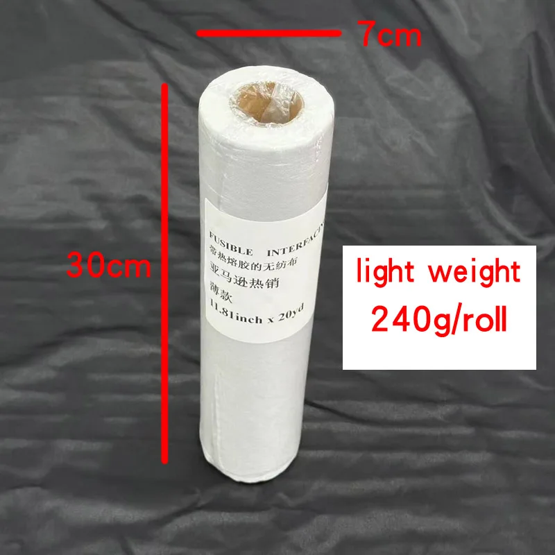 Fusible Interfacing Ironon Interfacing For Sewing Light Weight Non