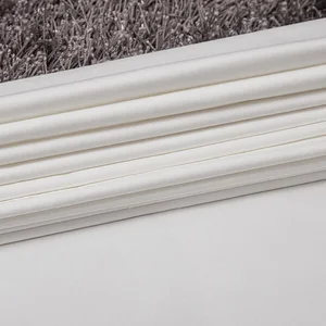 High Quality Customized 300TC Soft Pure Cotton Fabric for Bed Sheet Comfortable Sleep