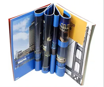 Custom Coated Art Paper Offset Printing Digital Print Booklet Magazine Brochures Catalogue Photo Travel Paper Book Printing