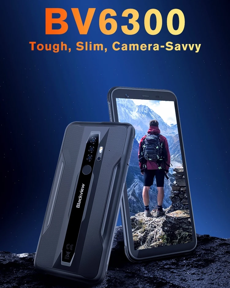 Blackview BV6300 2020 3GB+32GB Rugged 5.7 inch 4380mAh Octa Core Android 10.0