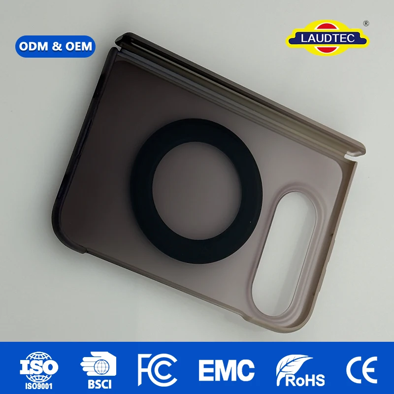 Foldable Magnetic Phone Case for iPhone 18 Fold Light Transmittance Mousse Chameleon Ultra Light Smudge Resistant OEM ODM