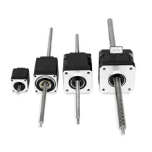 UMOT Mini Nema8/Nema11/Nema14/Nema17/Nema23 Non-captive Lead Screw Stepper Motor Through Shaft 3.5/5/8/9.5/10 Linear Step Motor