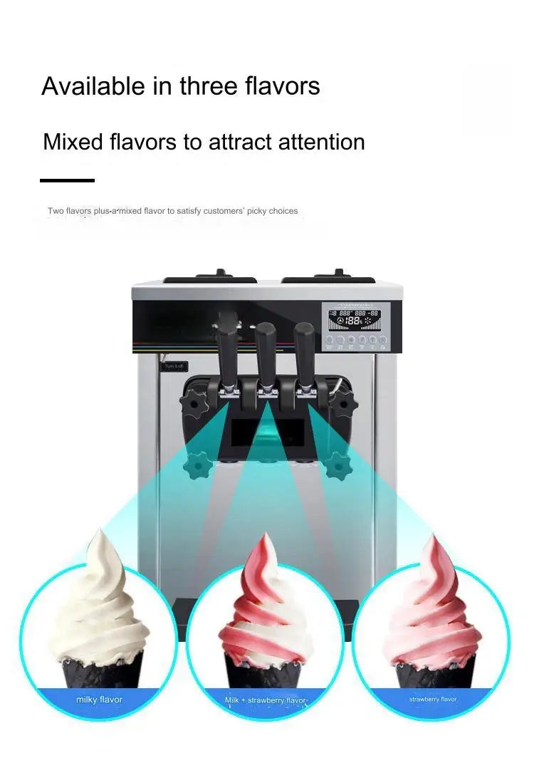 Ice Cream Cone Wafer Biscuit Machine Net Weight 85kg The Voltage Can Be Customized Ice Cream