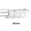 Adesivo Argento 65mm