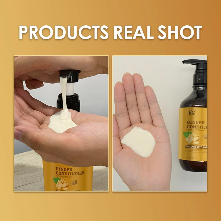 Фирменный органический имбирный шампунь и Кондиционер против выпадения волос