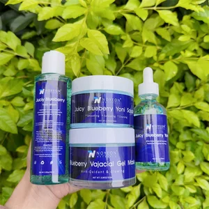 Certified CE Feminine Hygiene Foam Wash Low MOQ Blueberry Intimate Yoni with Whitening & Cleaning Features Intimate Wash