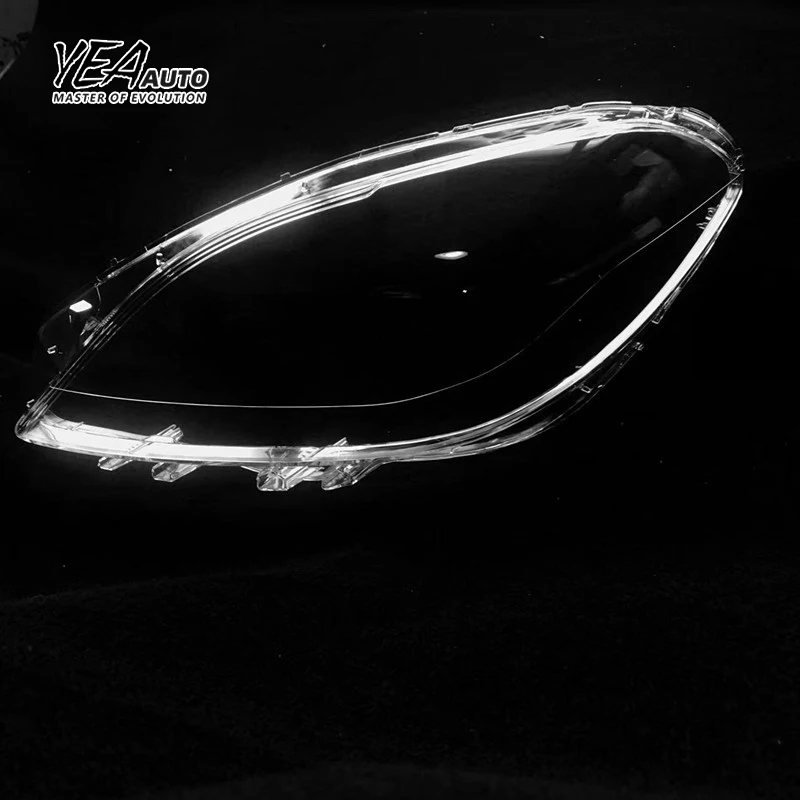 product car headlight glass pc lampshade cover lens for mercedes benz b class b180 b200 w246 headlamp glass shade lens cover 2011 2015-31