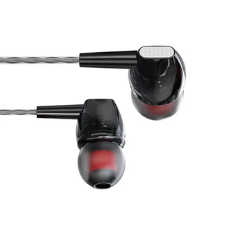 Hot Sale Universal Mobile Handsfree Headphones Music 3.5mm Earphone Wired Earphone in Ear with Mic