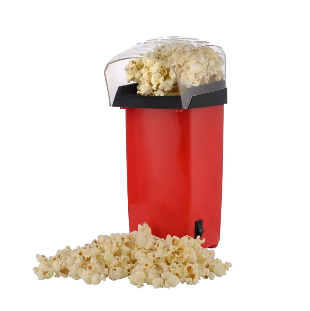 Hot Air Popcorn Popper Maker With Measuring Cup Microwave Popcorn