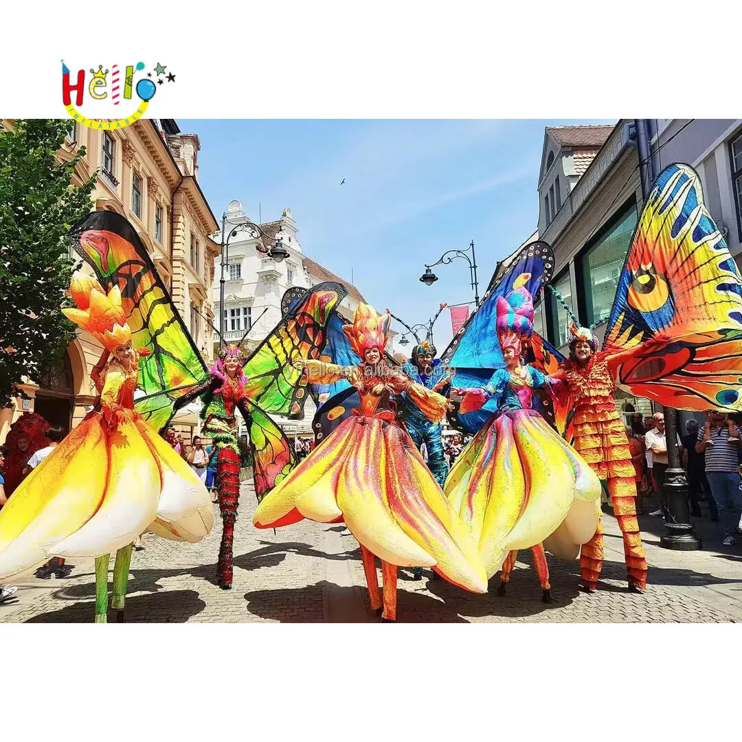 Performance Parade Flower Dress Inflatable Plant Costume
