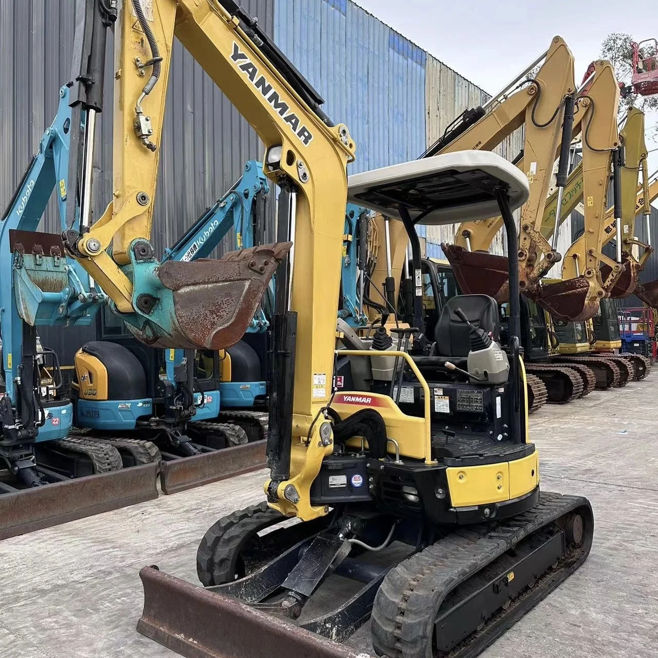 Hot Sell Japanese Yanmar Yanmar Vio35 Used Hydraulic Mini Excavators Buy Low Price Used Mini