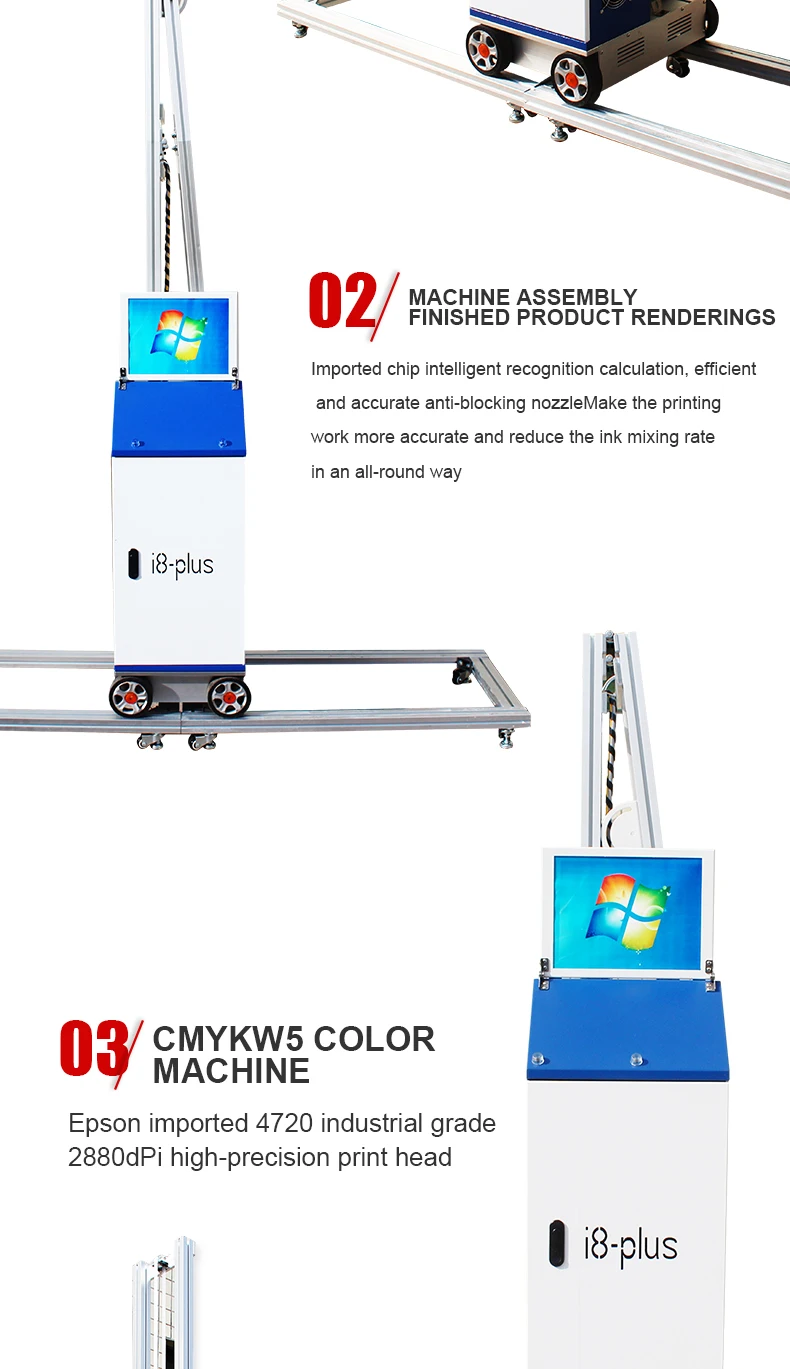 Uv墙壁印刷机3d立式墙壁打印机/3d背景墙绘画数字清漆喷墨打印机- Buy