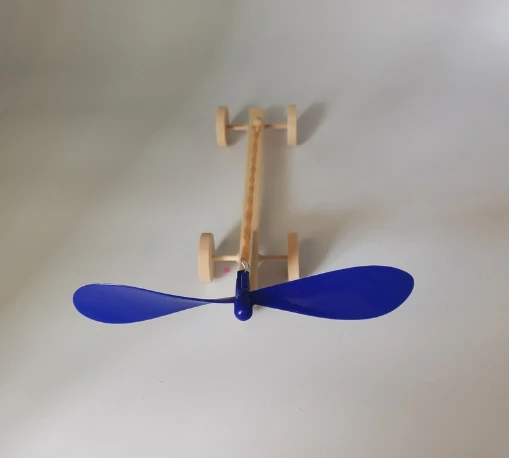 Science and Technology Small Production Model Competition Set Rubber Band Power Car Toy
