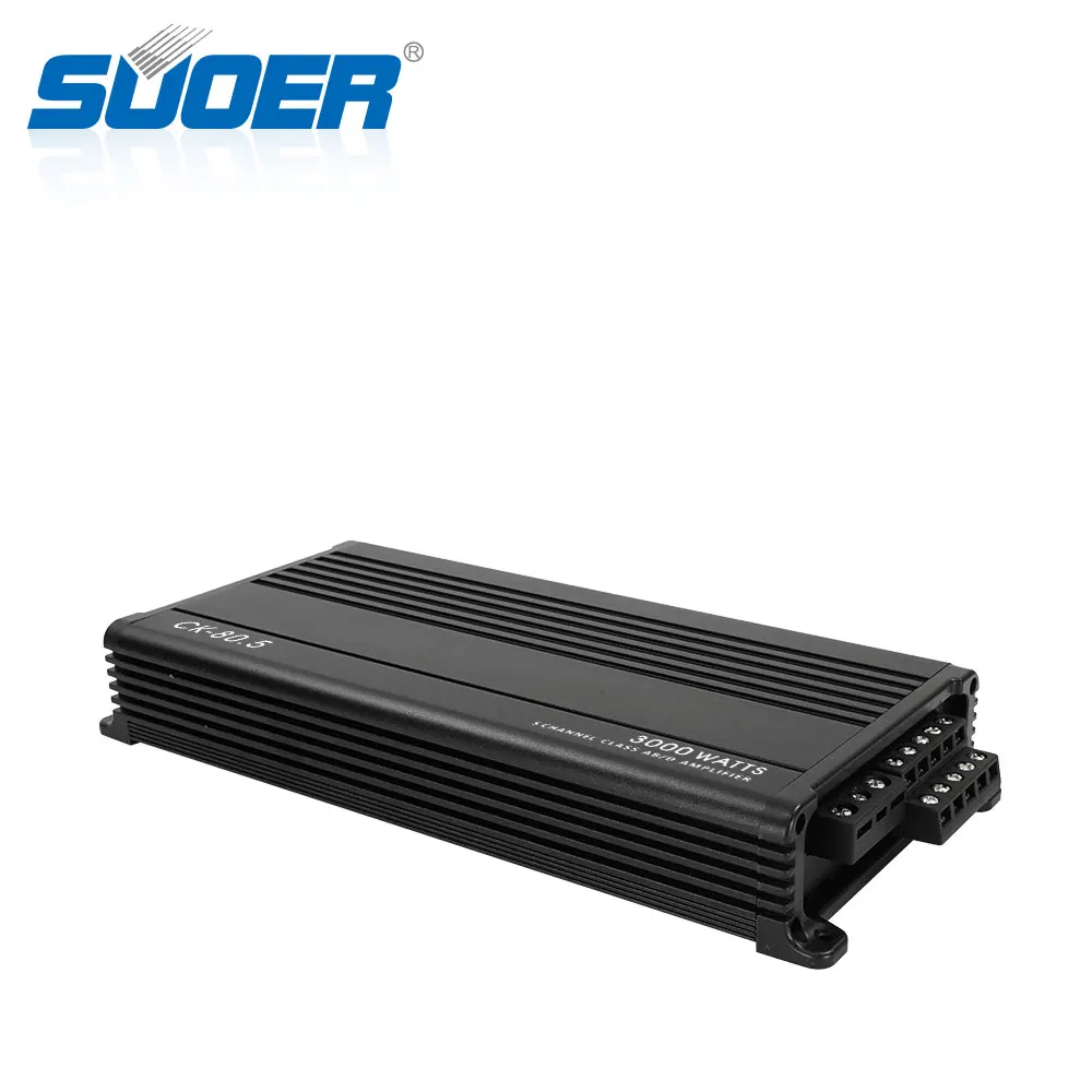Suoer CK-80.5 class AB and class D 5 channels car amplifier