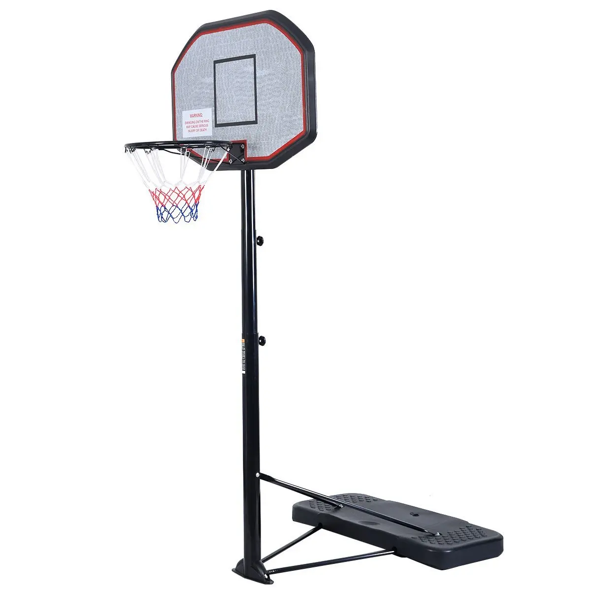 IUNNDS Manufacture 10ft 44 Inch Backboard Basketball Hoop Stand Outdoor Adjustable Children Basketball System Stand