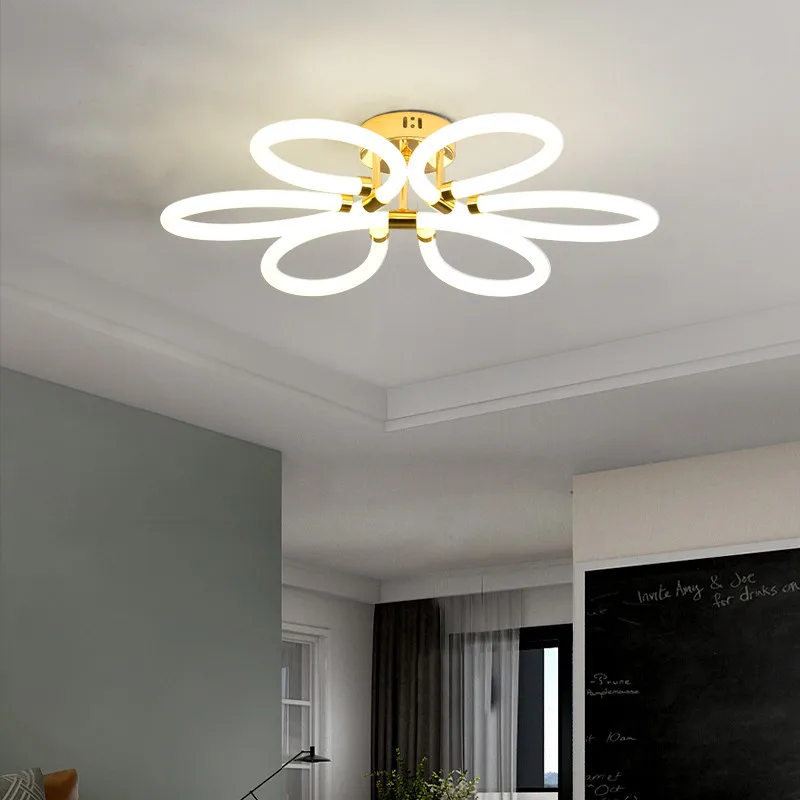 Butterfly-shape creative bedroom led ceiling  lamp beauty fancy bedroom lamp for home