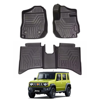 TELLIKA 5 doors parts Suzuki Car Floor Mat Right Hand Drive 3D RHD Floor Mats for Suzuki Jimny 5 door accessories 2023 2024