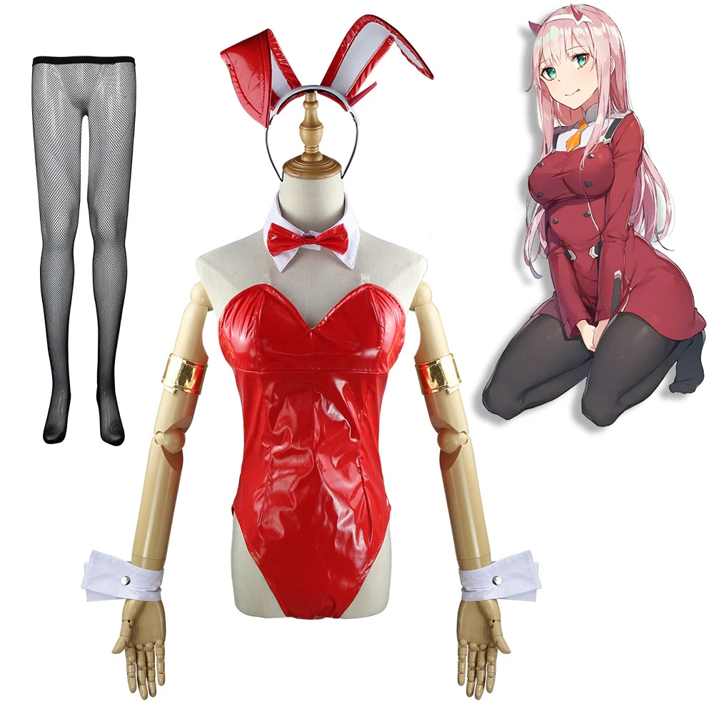 Sexy Anime Bunny Girl Cosplay Clothing Stockings Lace Sexy Lingerie Rabbit  Halloween Costumes