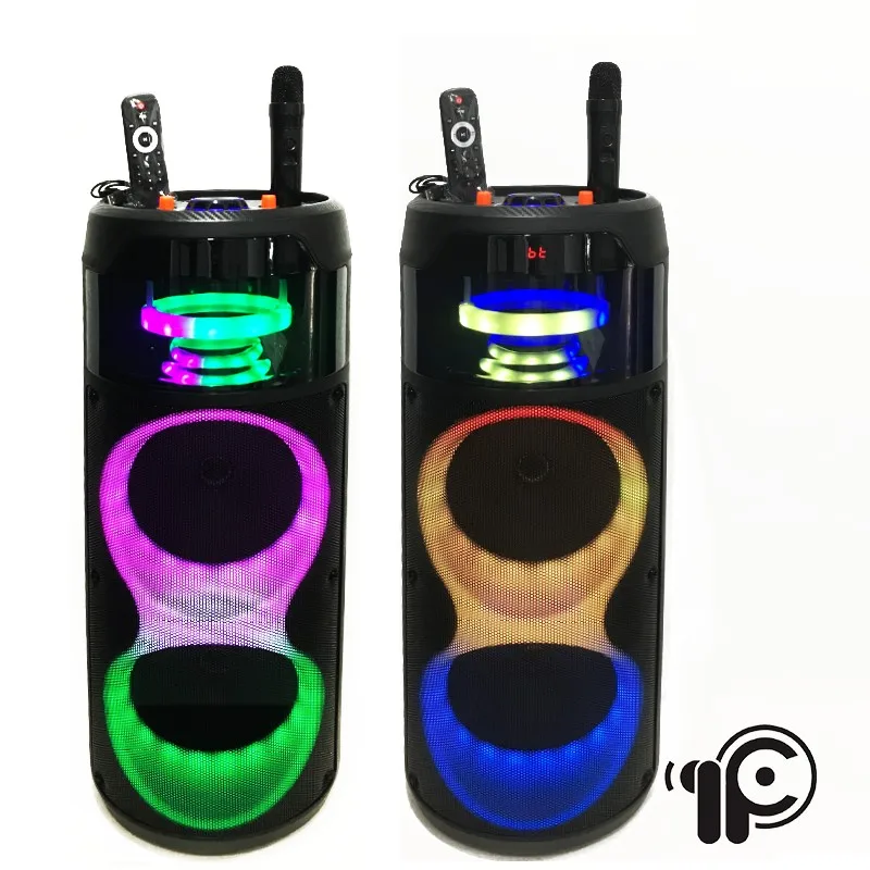 8222 New Boombox PARTY SPEAKER ZQS Double 8inch Horn Speaker