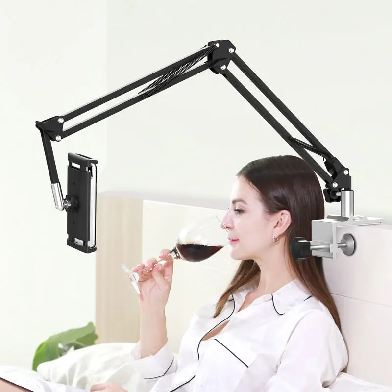 Adjustable Gooseneck Tablet Holder Stainless Steel Flexible Long Arm ...