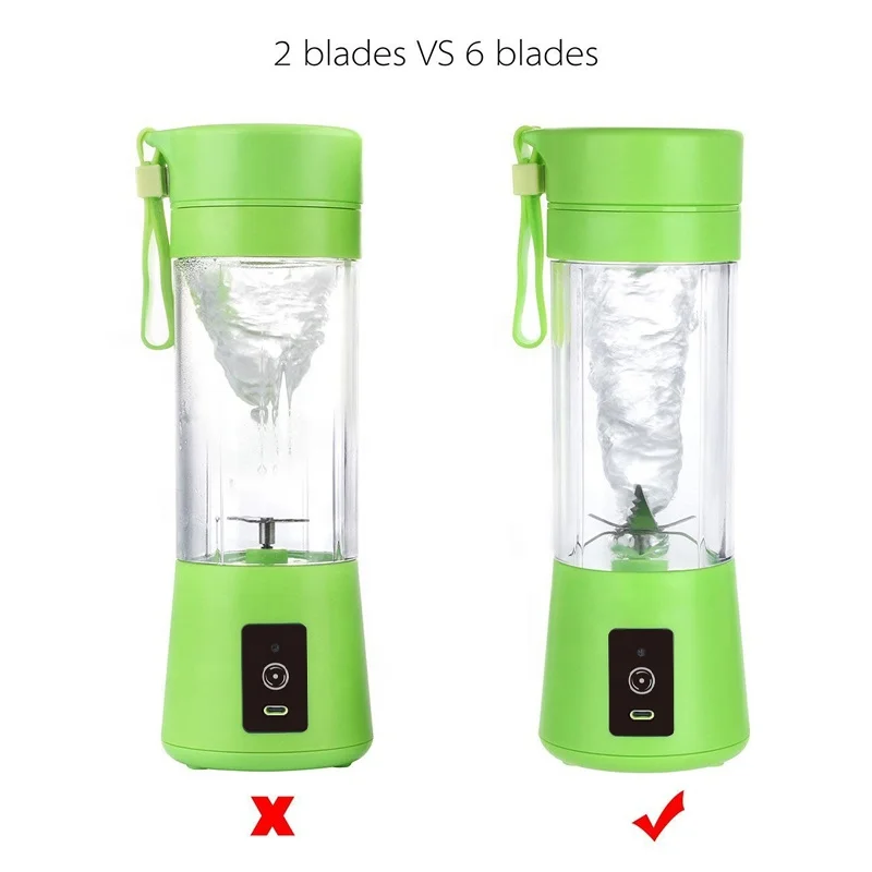 2019 Home Application Battery Operated Usb Charging Portable Blender Mini Baby Food Juicer Blender