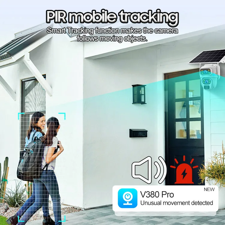 LEVOFAST VCS20 Dual Lens Wifi IP Camera Outdoor Security