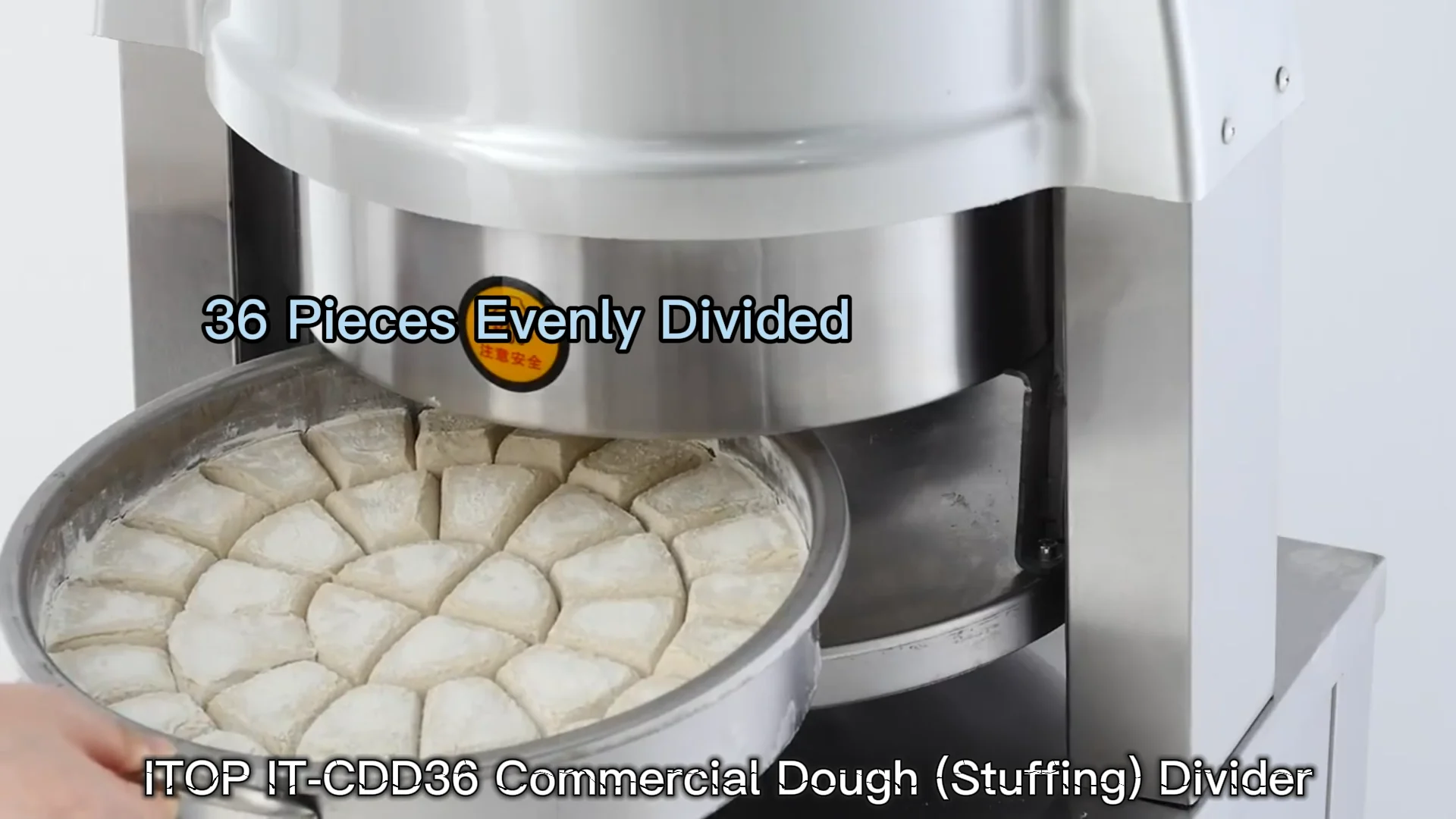 Automatic Dough Cutter Divider 110v 220v Bakery Dough Divider 36 Doughs