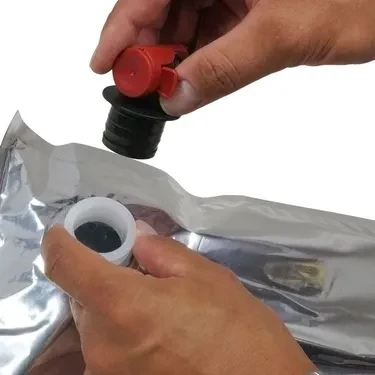Custom Aseptic Bag in a Box Liquid Packaging BIB Dispenser Pouch 3L 5L 10L 20L for Juice Wine Coffee Water with Valve Tap