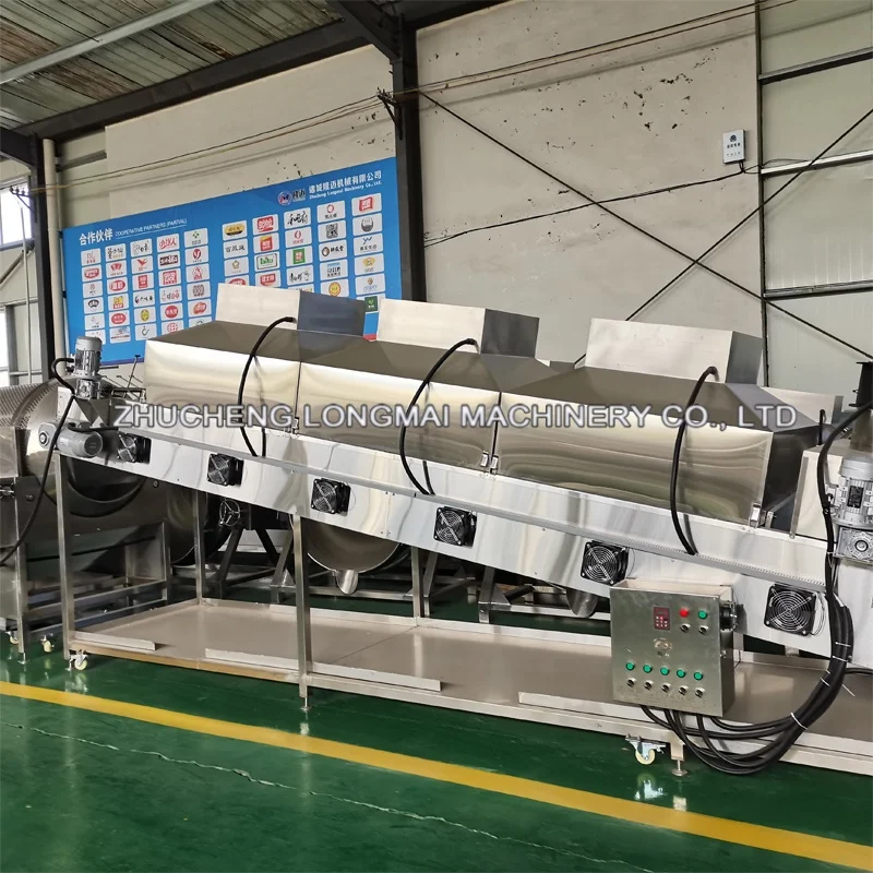 Commercial Popcorn Making Machine Full Automatic Pop Corn Maker Caramel Oil Popcorn Machine