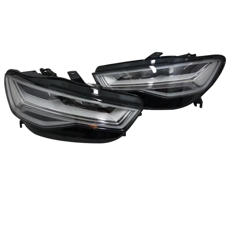 product factory direct sale head lights high quality auto lighting systems 4g0941773h 4g0941774h led car head lamp for audi a6l 2015-4