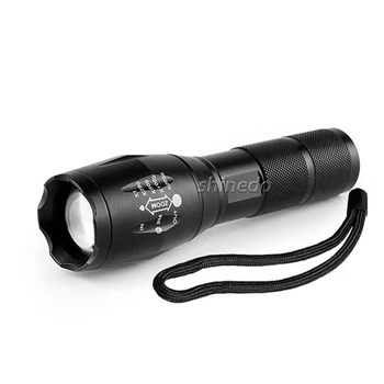 High Power Waterproof XML 10W T6 Aluminum Lanterna Led Flashlight,dimmable Zoom Powerful Torch Light