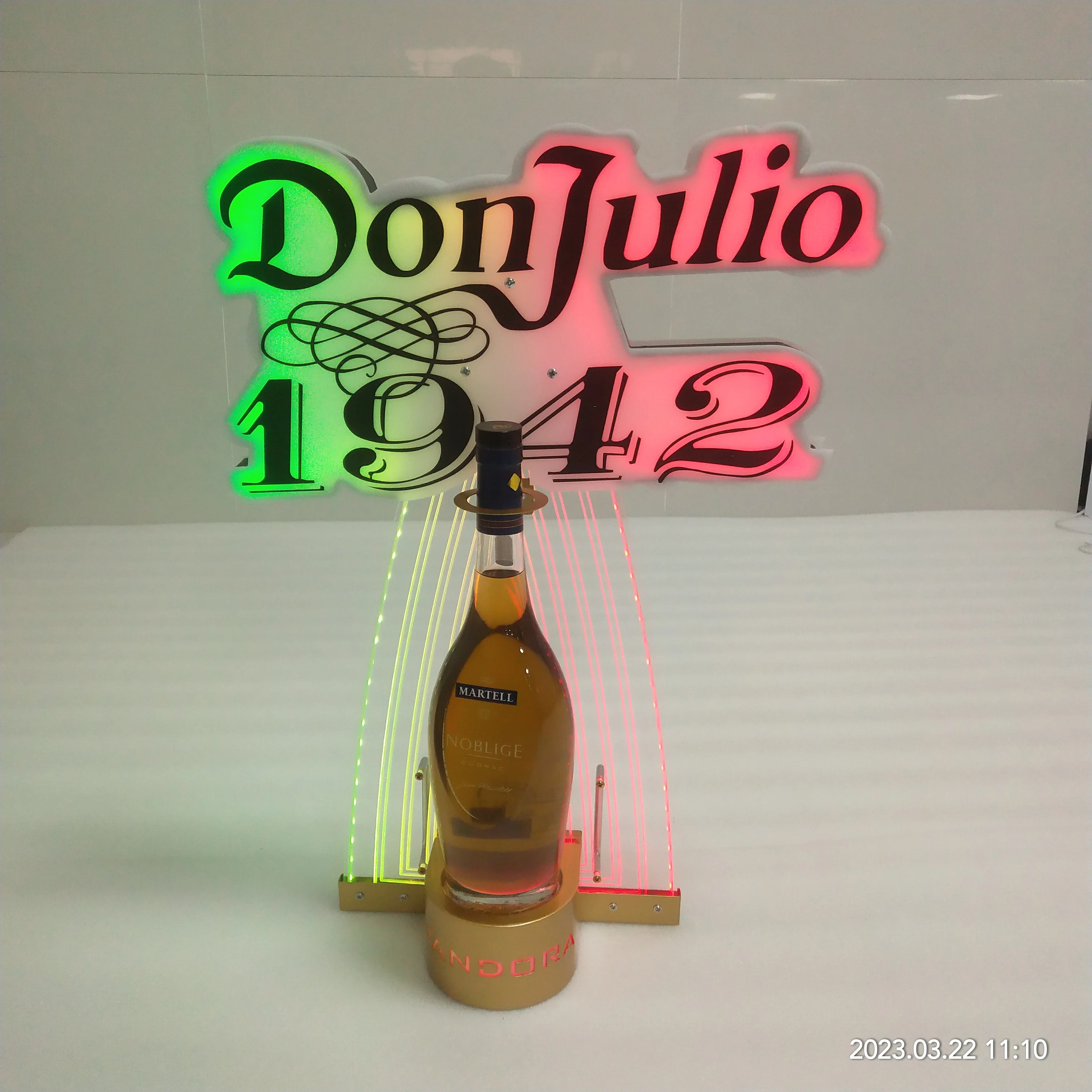 LED Custom Don Julio 1942 Bottle Presenter 