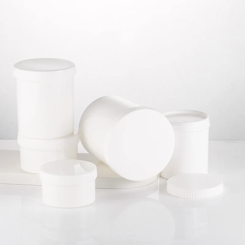 Ecofriendly Recyclable White Simple Plastic Food Storage Packaging