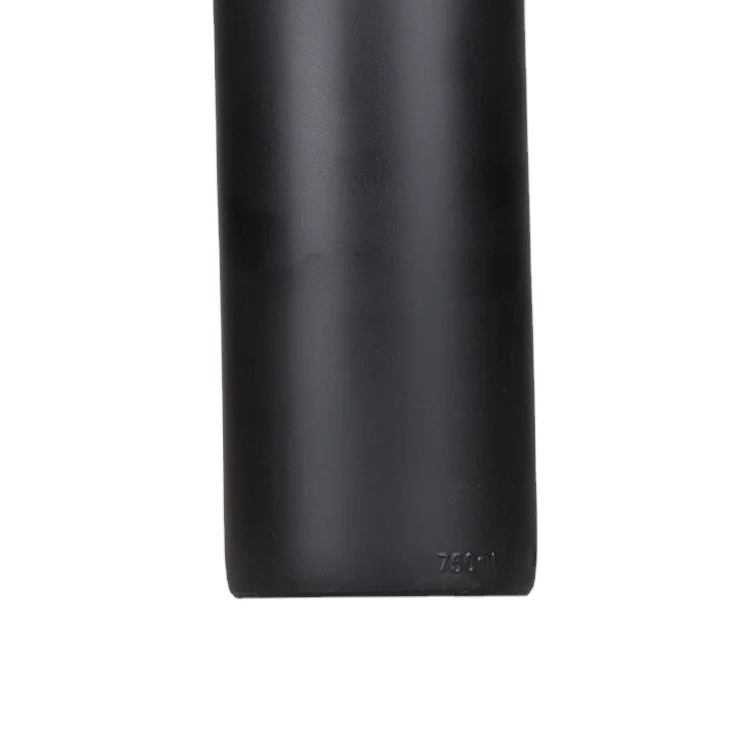 Wholesale Export Good Quality Matte Black Glass Bottle for Red Wine