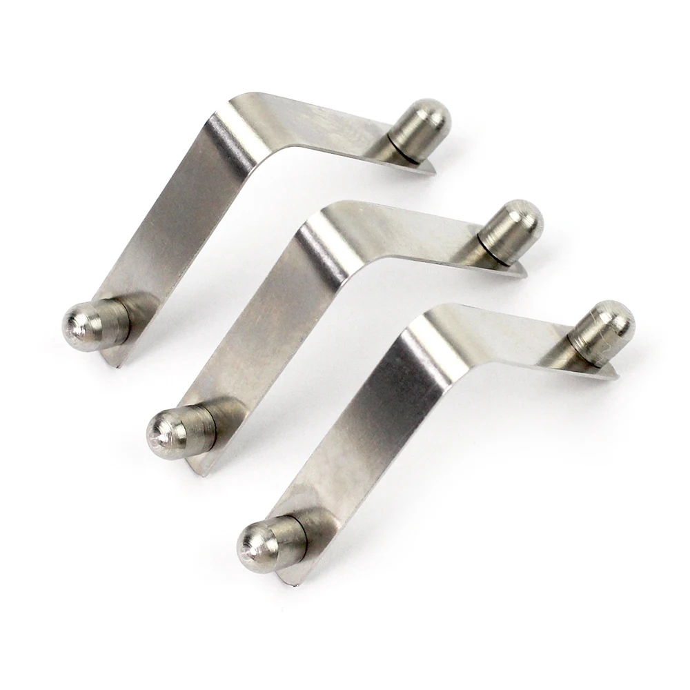 50 Pasadores De Resorte R De Acero Galvanizado, 2,5x25 Mm, Para Fijación Y Alineación De Piezas