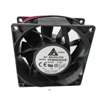 Delta PFB0924GHE 92x 92x 38mm 15.12W 24V DC 0.76A Axial Cooling Fan ABB Inverter  9238 9cm 129CFM