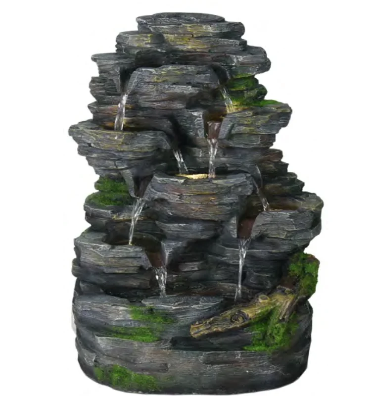 ヴィンテージ人工岩噴水 ロック滝噴水| Alibaba.com