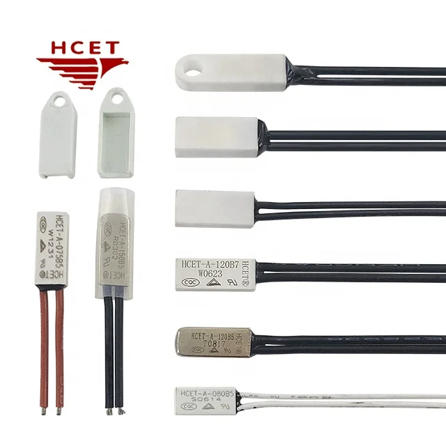HCET TB05 KSD9700 Normally Closed Bi-metal Plastic Thermal Protector for Fan Motor