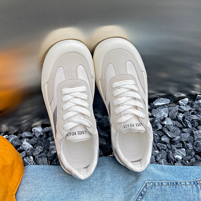 Trendy Sneakers Fashion Trainers 2019 Trends Mens 2023 Wholesale New  Footwear Fashion Student Round Toe Sneakers Sports Leisure Single Thick  Sole