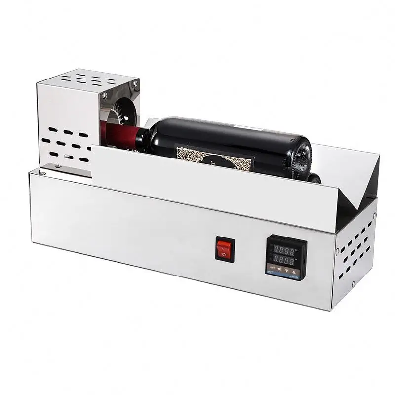 Horizontal PVC Film Capsule Heat Shrinker Wine Capsule Wrapping Bottle Capping Sleeve Shrinking Sealing Machine