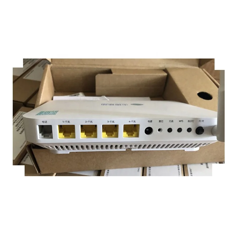 Gpon onu G-140W-ME 4GE+1VOICE+2USB +2.4G&5G AC Dual-band WIFI ont Fiber Optical Equipment