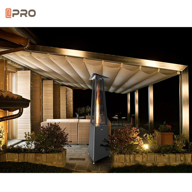 Retractable Metal Pergola Terrace Gazebo 6M Weather Resistant Pergola