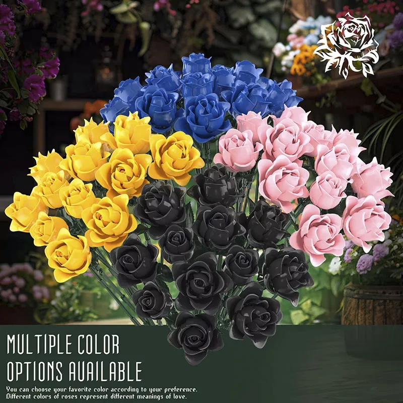 Free Tribe 11009 Building Blocks - Create Your Dream Flowers
